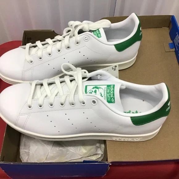 adidas gazelle silver green womens Stan Smith main image 1